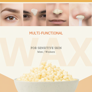 ชุดแวกซ์จมูกสำหรับผู้ชายเม็ดขี้ผึ้งพร้อมไม้พายแว็กซ์ที่บ้าน - Product Image 1