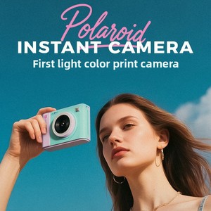 Mini-imprimante photo couleur instantanée Wi-Fi First-light pour appareil photo, en ABS, fabriquée en Chine, idéale pour les vacances - Product Image 3
