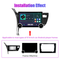 11.8 pouces 2Din Android autoradio pour Toyota Corolla 2017-2019 2K QLED écran voiture stéréo voiture lecteur DVD Carplay Android Auto