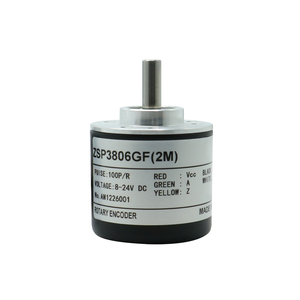 HLTNC Codeur photoélectrique ZSP3806 360PR Codeur rotatif incrémental ZSP3806 1000 Ppr 6mm 24 Voltz Roda Contador Suporte - Product Image 2
