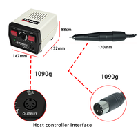Moteur de brosse puissant 204 35000 tr/min pour laboratoire dentaire coréen, fraise à ongles 102L, dispositifs de fraisage pour prothèses dentaires, professionnel pour pédicure