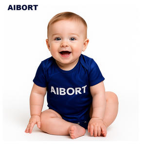 Aibort - Conjuntos Deportivos Personalizados para Bebés, Transpirables, <span class=keywords><strong>de</strong></span> Secado Rápido, con Logotipo Personalizado, Uniformes <span class=keywords><strong>de</strong></span> Fútbol para Bebés para Juegos <span class=keywords><strong>de</strong></span> Verano - Product Image 1