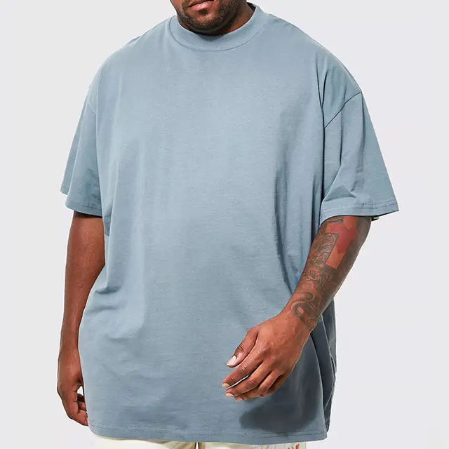 Full Color 3xl 4xl 5xl 6xl Size Graphic Large Size T Shirt for Men Oem Custom Plus Size Men's T-shirts