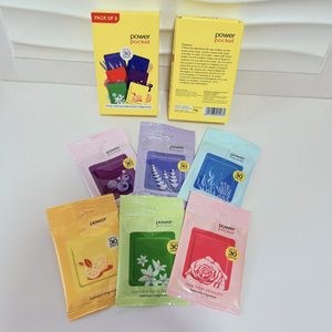 น้ำหอมปรับอากาศแบบแขวน กลิ่นหอมแรง กำจัดกลิ่นไม่พึงประสงค์ ชุด 6 ชิ้น กลิ่นหอมติดทนนาน 30 วัน สำหรับรถยนต์ - Product Image 1