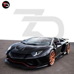 <span class=keywords><strong>Prix</strong></span> d'usine Capot moteur en fibre de carbone style 1016 pour Aventador SVJ LP700 LP720 LP740 LP750 SVJ - Product Image 3