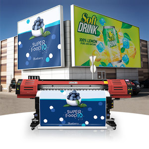 KONGKIM RT-1800 1.8m Digitaldruck Plotter Öko Lösungsmittel Drucker für Flex Banner, Plane, Aufkleber, pp - Product Image 1