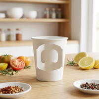 Tasse à café jetable durable avec poignée confortable et robuste pour boissons chaudes de type chocolat chaud de la marque Herbal Tea Shop