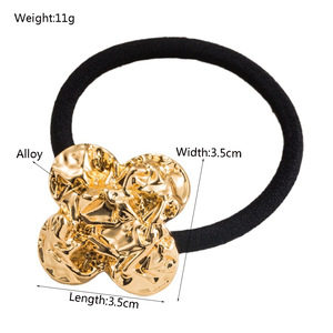 ยางรัดผมแบบขายส่ง กำไลข้อมือแบบเกาหลี เครื่องประดับผมแบบสครันชี มีลาย - Product Image 3