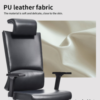 Computer Bequeme sitzende Büros tühle Home Desk Ergonomische Stühle Leichter Luxus-Studien stuhl