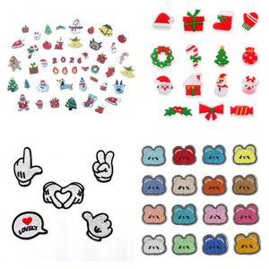 แพทช์ปักลายมินิ DIY แบบผสมสไตล์ต่างๆ ขายดี รีดติดได้ ลายตัวอักษรและดอกไม้น่ารัก สำหรับตกแต่งเสื้อผ้า หมวก กระเป๋า ขายส่ง - Product Image 2