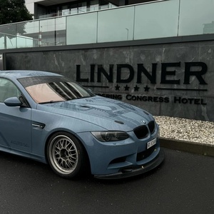 Pour BMW E92 E93 M3 fibre de carbone <span class=keywords><strong>GTR</strong></span> capot capot moteur couverture Bodykit pour voiture personnalisé - Product Image 5