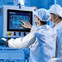 Terminal Industrial Táctil Todo en Uno Yingtouch de 23.6 Pulgadas, con Pantalla Capacitiva, USB/DVI/D-SUB/Serie, Color Negro, para Negocios