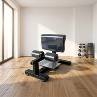 Machine de Squat Sissy Multifonctionnelle et Réglable pour la Sécurité et la Condition Physique – Station d'Exercice pour les Jambes, les Abdos, les Cuisses et les Fessiers