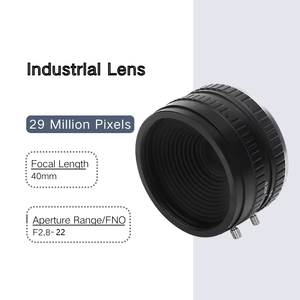 Objectif de vision industrielle 29MP <span class=keywords><strong>40mm</strong></span> F2.8-22 Monture F, objectif optique grand format pour l'inspection de l'électronique grand public - Product Image 1