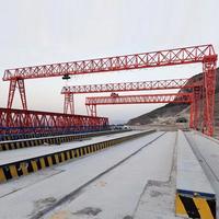 Pont roulant monopoutre électrique mobile MH avec palan monté sur rail 5T-30T, type treillis, commande au sol et à distance, roulement de moteur