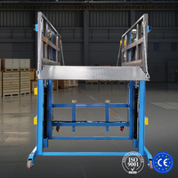 Vertikale Mobile Hydraulische Elektrische Hebebühne, Arbeitsbühnen zum Verkauf, Hydraulischer Aufzug mit Geringer Traglast