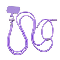 Sangle de cou et bandoulière universelle réglable en polyester pour téléphone portable, longueur 160 cm, compatible avec tous les iPhone
