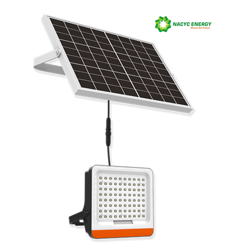 Система уличного освещения на солнечных батареях 500 Вт, прожектор на солнечных батареях с дистанционным управлением, алюминиевый светодиодный прожектор на солнечных батареях