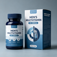 Complément alimentaire pour hommes adultes avec plus de 50 minéraux, énergie, immunité, santé de la prostate, multivitamines en capsules complètes
