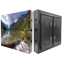 Pantalla LED para Exteriores P4 de 960x960 mm, Gabinete de Hierro, Instalación Fija, Video Wall LED para Publicidad Exterior