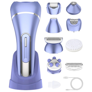 7 in 1 Grooming Kit Body Shaver for Women <b>Electric</b> Epilator Painless Lady Shaver IPX7 <b>Waterproof</b> Household Use Bikini Trimmer - Product Image 1