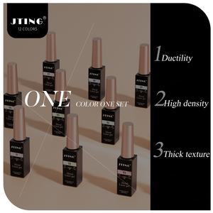JTING Best Quality <b>Top</b> Material 12colors <b>Metallic</b> Liner Gel Polish Collection 12ml <b>Silver</b> Rose Gold Metal Gel Liner Nail Art - Product Image 3