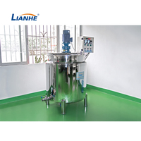 Machine de fabrication de savon, avec réservoir de mélange de produits cosmétiques, rouleaux de 100 l, 200l et 500l