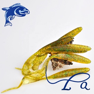 Lanquan hotsale 3G 13cm / 7.2g 15cm thời trang mới nhân tạo bán buôn Chất lượng cao mềm Worm lure đỉa - Product Image 5