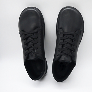 <span class=keywords><strong>Scarpe</strong></span> conduttive con allacciatura classica per ufficio <span class=keywords><strong>scarpe</strong></span> con messa a terra con punta larga <span class=keywords><strong>scarpe</strong></span> in pelle vegana a piedi nudi - Product Image 4