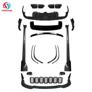Difusor Trasero de 3 Piezas para <span class=keywords><strong>Jeep</strong></span> Grand Cherokee SRT 2014-2021, Fácil Instalación, <span class=keywords><strong>Precio</strong></span> Directo de Fábrica - Product Image 3