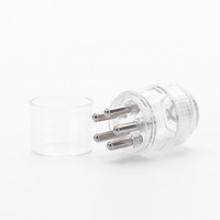 Système de guidage à roulement à billes 4ml applicateur de cuir chevelu de guidage liquide distributeur de fluide de croissance des cheveux masseur de rouleau d'huile essentielle de cheveux