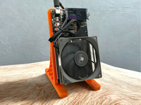 Descuentos Bitaxe NerdQaxe + 2,5 T 50W ASIC Miner Bitcoin Home Miner BM1368 Chip de código abierto Máquina de lotería más silenciosa con ventilador