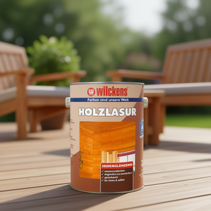 Wilckens Holzlasur 2 L Semibrillante para madera de interior y exterior - Product Image 2