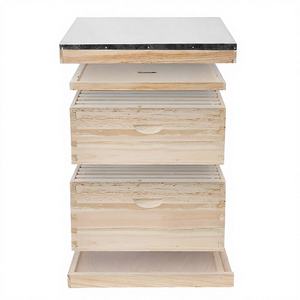 Nueva Colmena MengerBee de Madera de Abeto, 2 Niveles, Pulida, Tipo Langstroth, 10 Cuadros, Sin Ensamblar, Equipo de Apicultura, 1 Año de Garantía - Product Image 6