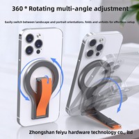 Support de téléphone portable magnétique double face antidérapant multi-angle avec sangle de poignet pour bureau – Vente directe usine
