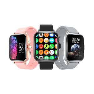 Montre connectée carrée étanche avec autonomie de 4 jours, écran TFT, suivi de la fréquence cardiaque et de l'<span class=keywords><strong>oxygène</strong></span> sanguin, appels sportifs, alarme et rappels - Product Image 5