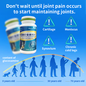 Di alta qualità GMP ISO aminoglucosio compresse glucosamina condroitina integratori di calcio per adulti efficace sollievo dal dolore articolare - Product Image 4
