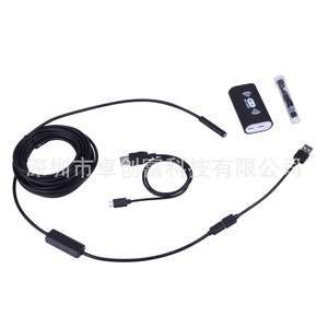 WiFi Box Split Type Mobile Phone Endoscope 8mm Lens 1000mm Length Industrial Car Inspection Camera With White LED Light - Product Image 2