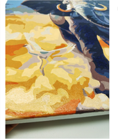 Vente chaude Personnalisé Kits de haute qualité Peint À La Main Peinture À L'huile Toile Art Décor À La Maison Peinture DIY Peinture Par Numéros
