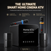 Sistema de Sonido Envolvente para Cine en Casa OKON Hy-380 2.1DTS Mini Satélite con Decodificador Digital HD y Amplificador BT