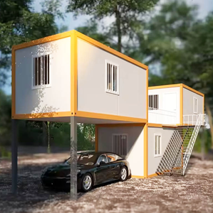 Casa Contenedor Prefabricada Moderna y Transpirable - Estructuras Modulares <span class=keywords><strong>de</strong></span> Una o Dos Plantas para Uso como Baño, Dormitorio o Garaje - Product Image 1