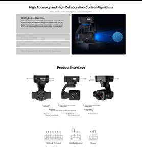 4K AI Tracking Gimbal <b>mini</b> <b>Camera</b> 1/1.7 CMOS 3-Axis 6X Zoom Starlight Night Vision 60ms part Accessories - Product Image 6