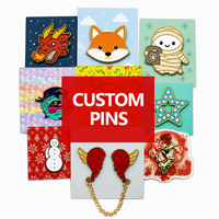Épinglettes Personnalisées Fabricant Émail Dur et Doux Badge en Métal Anime avec Carte d'Accroche pour Collection et Artisanat