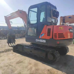 Prix bon marché utilisé pelle hydraulique godet sur chenilles terrassement machines Doosan DX55 DH55 DH60 pelle - Product Image 6