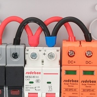 Boîtier de distribution de panneau de commande électrique modulaire PLC avec port Ethernet RS485 63A pour équipement de contrôle de processus automatisé en intérieur