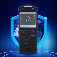 Dispositif d'enregistrement Audio numérique avec grand écran de 1.4 pouces, double Microphone, enregistrement stéréo, qualité 16 go, MP3
