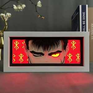 195 modèles 3D Anime LED boîte à lumière Kamado Tanjirou <span class=keywords><strong>Nezuko</strong></span> papier sculpture lampe figurine jouets cadeau d'anniversaire - Product Image 6