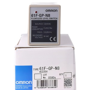 ออมรอน 61F-GP-N8 สวิตช์วัดระดับแบบไม่ใช้ลูกลอย Ac220v 8Vac ผลิตในประเทศญี่ปุ่น - Product Image 1