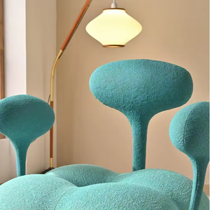 Fauteuil <span class=keywords><strong>Ballon</strong></span> Magique Moderne Nordique Luxe Léger Simple avec Structure Métallique et Assise Moelleuse pour Salon, <span class=keywords><strong>Bureau</strong></span> à Domicile, Mobilier Tendance pour Célébrités d'Internet - Product Image 4