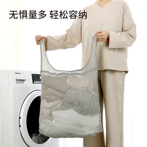 Clothing Organizer Bag Gray Rectangle Travel Storage For Clothes Underwear Laundry Maternity Luggage Portable - Product Image 5